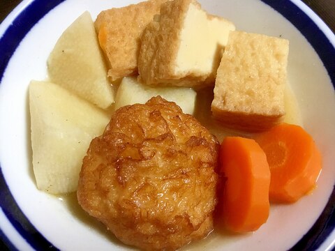 山芋と玉ねぎ揚げの煮物